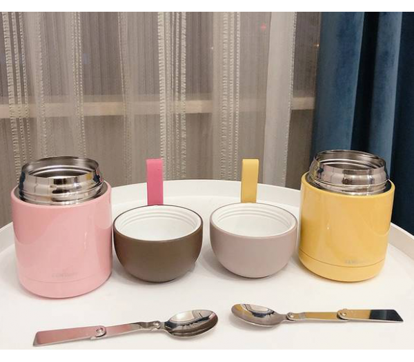 Double wall stainless steel insulated food jar