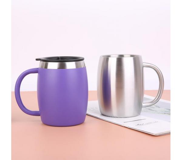 double wall stainless steel travel mug